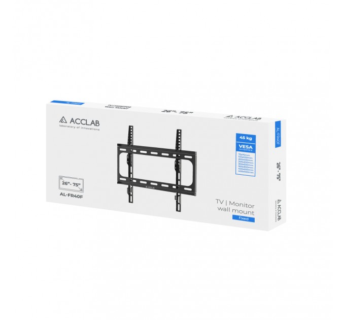 ACCLAB Кронштейн ACCLAB AL-FR40/F (1283126485787) (VESA400х400)