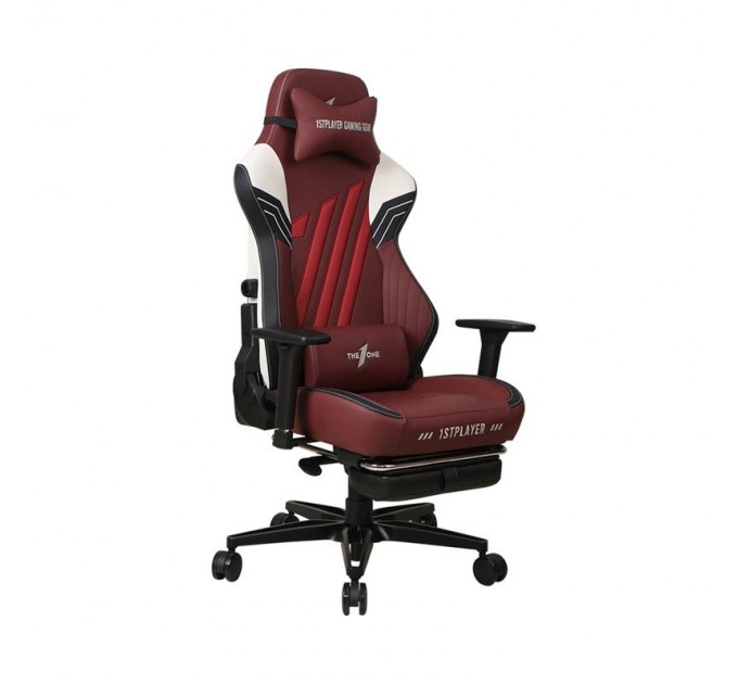 1stPlayer Крісло для геймерів 1stPlayer Duke Black-White-Red