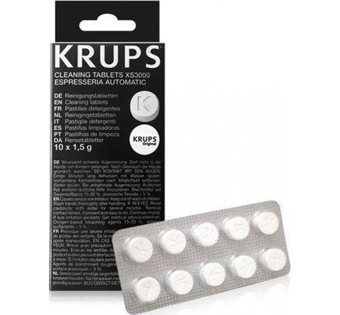 Krups Таблетки від накипу для кавоварок Krups XS300010