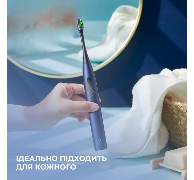 Oclean Зубна електрощітка Oclean F1 Dark Blue (Міжнародна версія) (6970810551501)