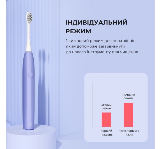 Oclean Розумна зубна електрощітка Oclean Endurance Color Edition Purple (6970810552454)