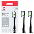 Oclean Насадка для зубної електрощітки Oclean P1C5 B02 Professional Clean Brush Head Black (2 шт) (6970810553857)