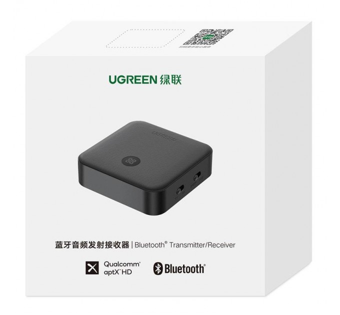 Ugreen Bluetooth-адаптер Ugreen CM144 Aptx HD 5.0 (LY) (70158)