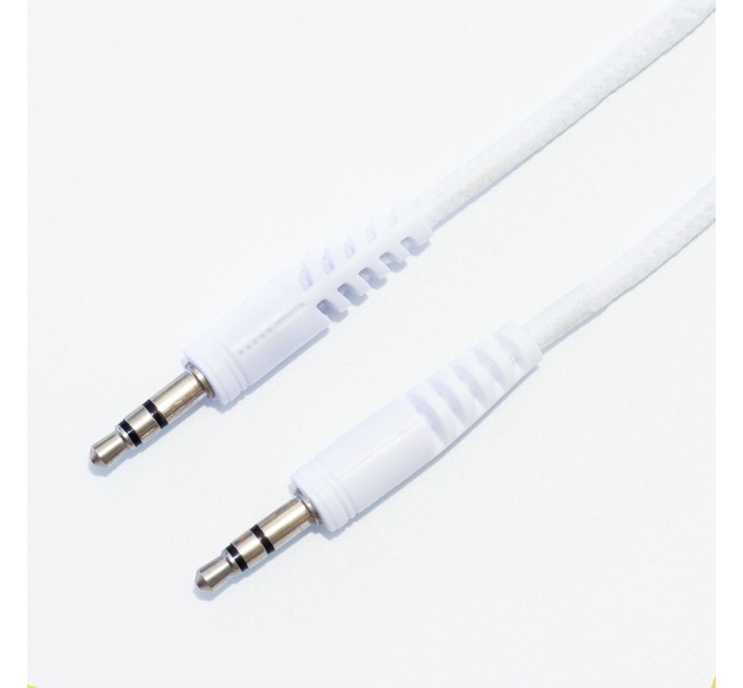 Xqisit Кабель Xqisit Audio Cable 3.5 мм - 3.5 мм (M/M), 1.2 м, White (4029948026954)