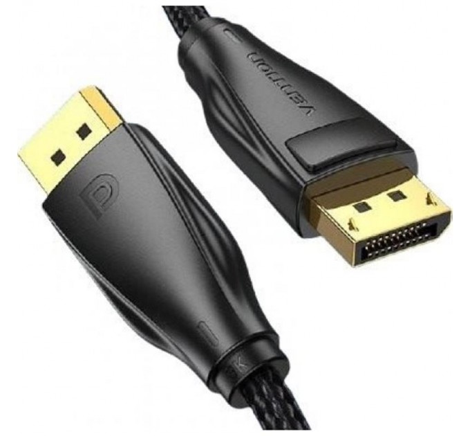Кабель Vention DisplayPort - DisplayPort V1.4 (M/M), 10 м, Black (HCCBL)