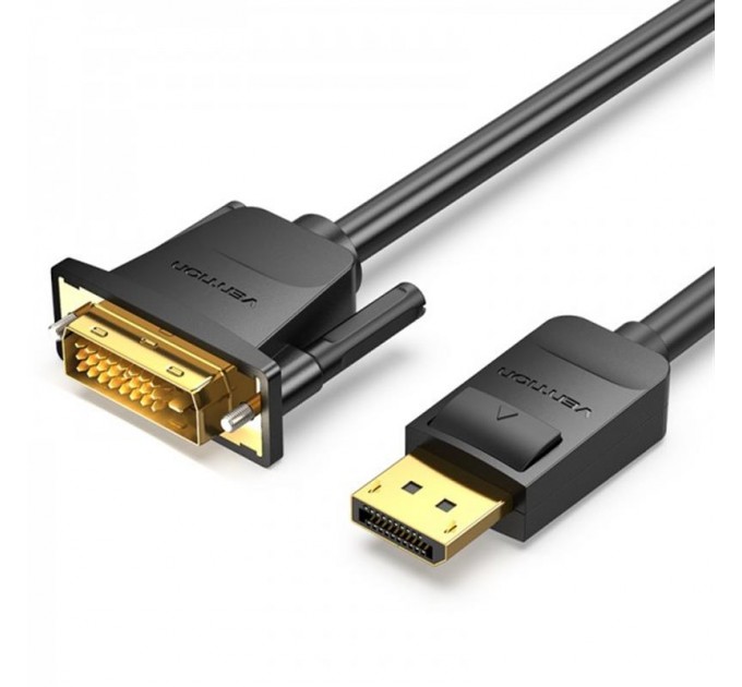 Vention Кабель Vention DisplayPort - DVI (M/M), 1 м, Black (HAFBF)