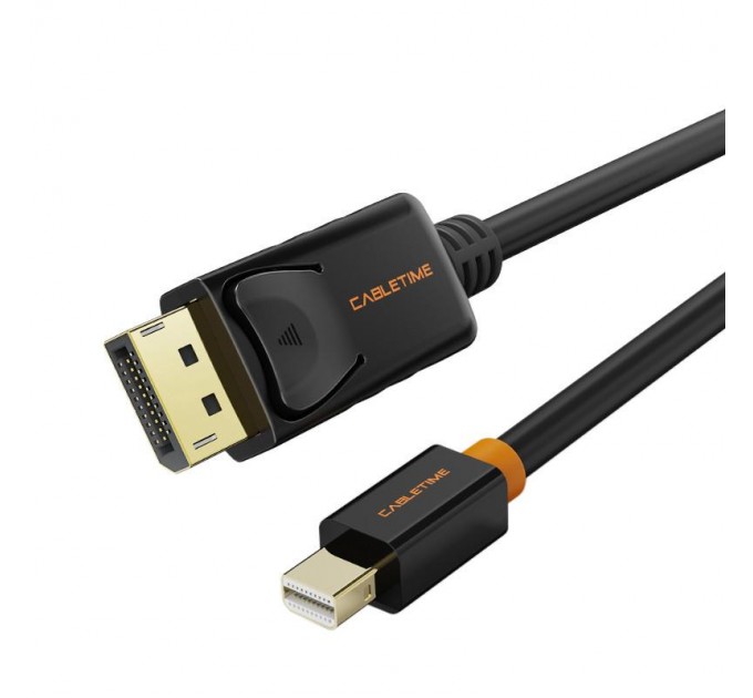 Cabletime Кабель Сabletime Mini DisplayPort - DisplayPort (M/M), 3 м, 4K, Black (CD49N)
