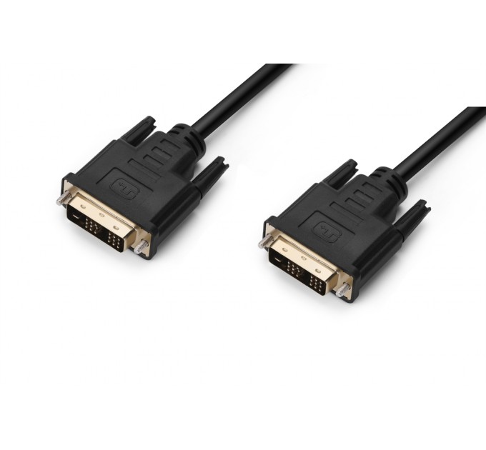 Кабель Prologix DVI - DVI (M/M), Single link,18+1, 3 м, Black (PR-DVI-DVI-P-05-28-3m)