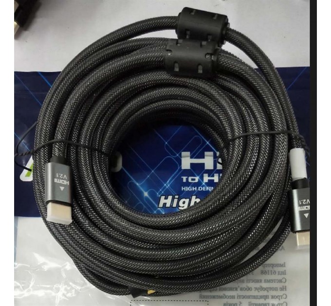 Atcom Кабель Atcom Premium HDMI - HDMI V 2.1 (M/M), 30 м, Black (AT23730) пакет