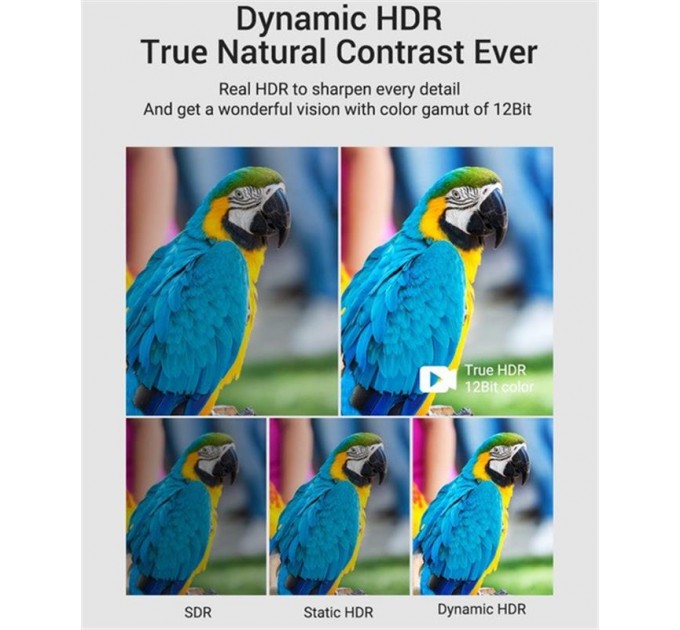 Vention Кабель Vention HDMI - HDMI v.2.1 (M/M), 1.5 м, Black (AALBG)