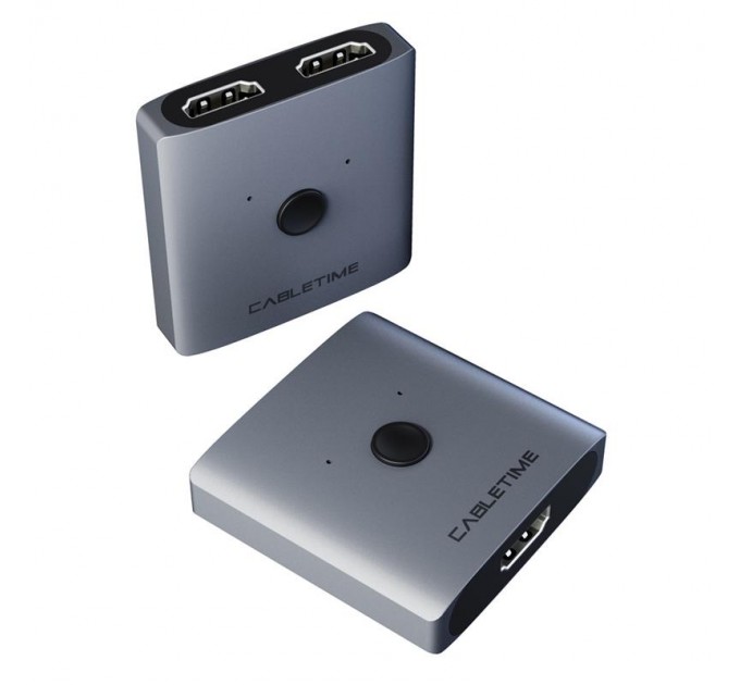Cabletime Світч Сabletime HDMI - 2xHDMI (F/F), Switcher 2.0 (CP30G)