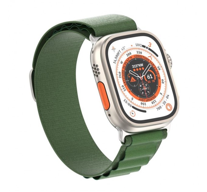Armorstandart Ремінець Armorstandart Alpina Band для Apple Watch 38mm/40mm/41mm Green (ARM64980)
