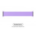 Armorstandart Ремінець Armorstandart Braided Solo Loop для Apple Watch 38mm/40mm/41mm Lavender Grey Size 2 (120 mm) (ARM64897)