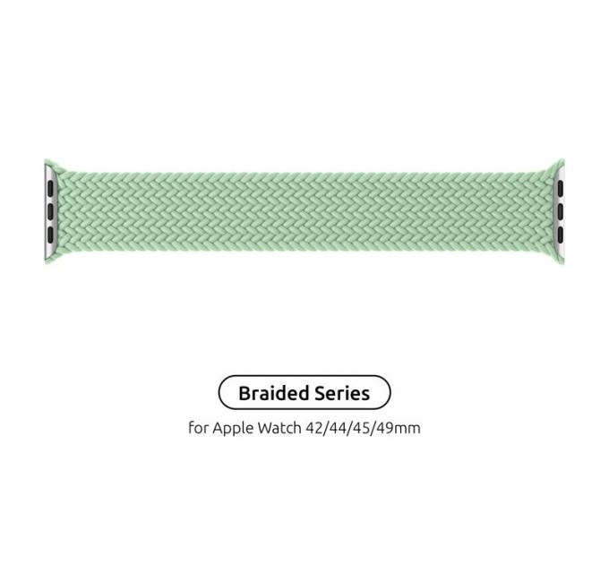 Armorstandart Ремінець Armorstandart Braided Solo Loop для Apple Watch 42mm/44mm/45mm/49mm Mint Size 10 (172 mm) (ARM64912)