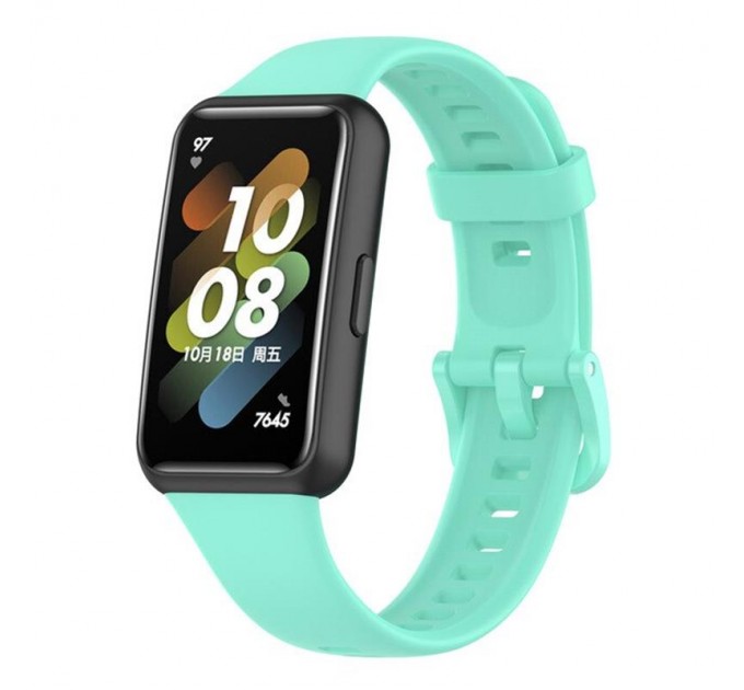 BeCover Силіконовий ремінець BeCover для Huawei Band 7/Honor Band 7 Marine-Green (709469)