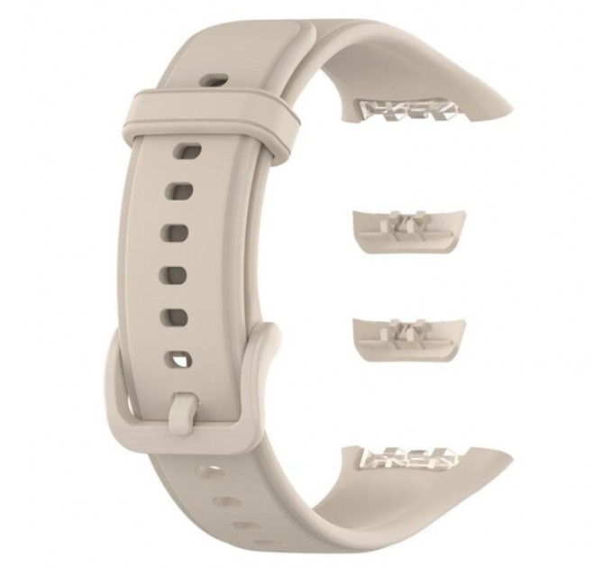 BeCover Силіконовий ремінець BeCover для Oppo Band 2 Beige (709473)