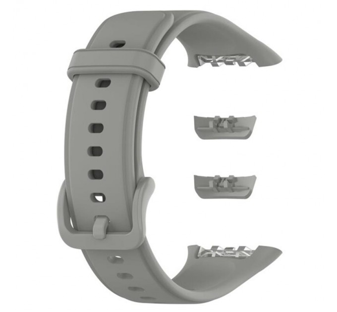 BeCover Силіконовий ремінець BeCover для Oppo Band 2 Gray (709478)
