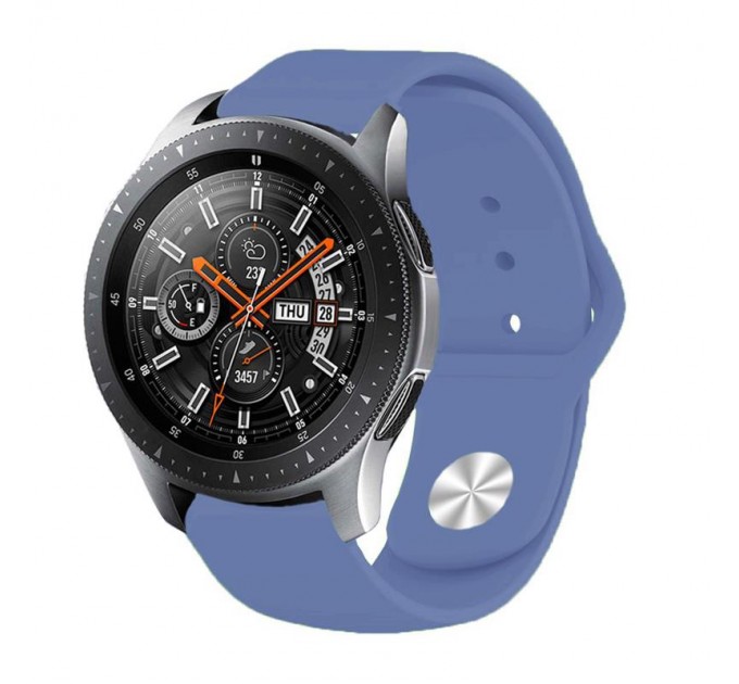 BeCover Силіконовий ремінець BeCover для Samsung Galaxy (20mm)/Watch 5/ Watch 4 40/44mm/Watch 4 Classic 42mm/Watch Active/Active 2 40/44mm/Watch 3 41mm/Gear S2/Classic/Gear Sport Lilac (706172)