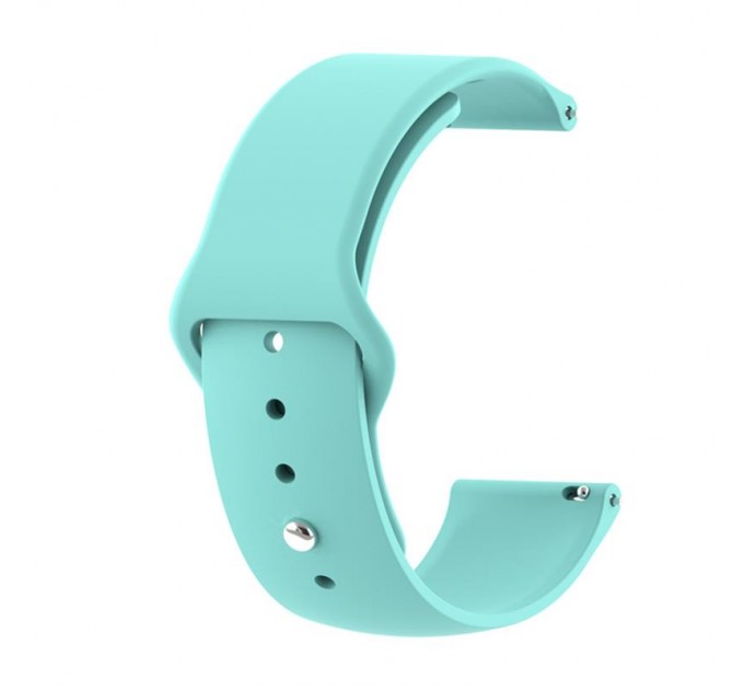 BeCover Силіконовий ремінець BeCover для Xiaomi iMi KW66/Mi Watch Color/Haylou LS01/Watch S1 Active Marine-Green (706365)