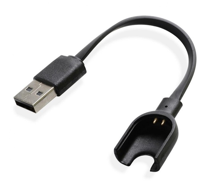 Noname Зарядний пристрій для Xiaomi Mi Band 3 Black (2000000960357)