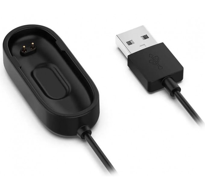 Noname Зарядний пристрій для Xiaomi Mi Band 4 Black (2000985262071)