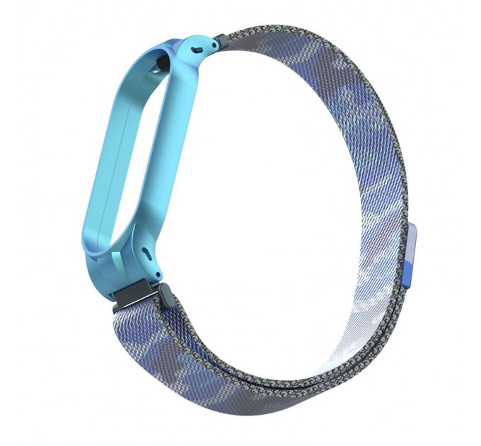 Armorstandart Ремінець Armorstandart Milanese Magnetic Band для Xiaomi Mi Band 5/Mi Band 6 Khaki Blue (ARM56856)