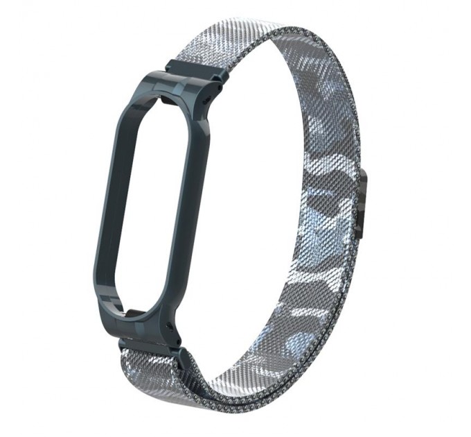 Armorstandart Ремінець Armorstandart Milanese Magnetic Band для Xiaomi Mi Band 5/Mi Band 6 Khaki White (ARM56857)