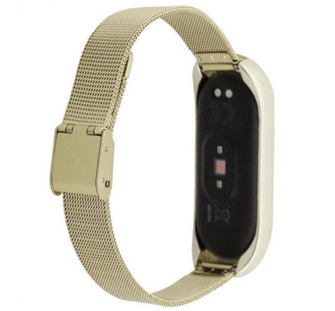 BeCover Ремінець BeCover Metal для Xiaomi Mi Smart Band 5/Mi Smart Band 6 Gold (705148)