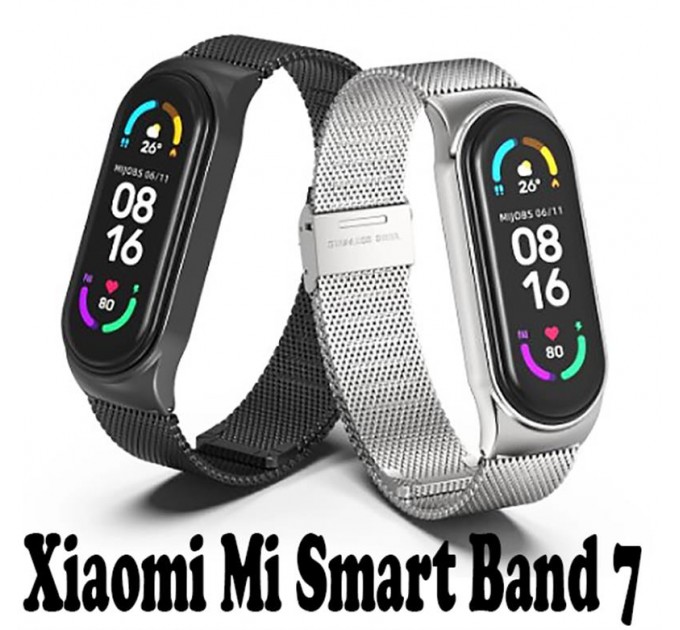 BeCover Ремінець BeCover Metal для Xiaomi Mi Smart Band 7 Rose Gold (707496)
