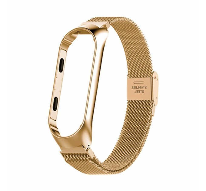 BeCover Ремінець BeCover Metal для Xiaomi Mi Smart Band 8 Gold (709359)
