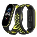 BeCover Ремінець BeCover Nike Style для Xiaomi Mi Smart Band 5/Mi Smart Band 6 Black-Green (705152)