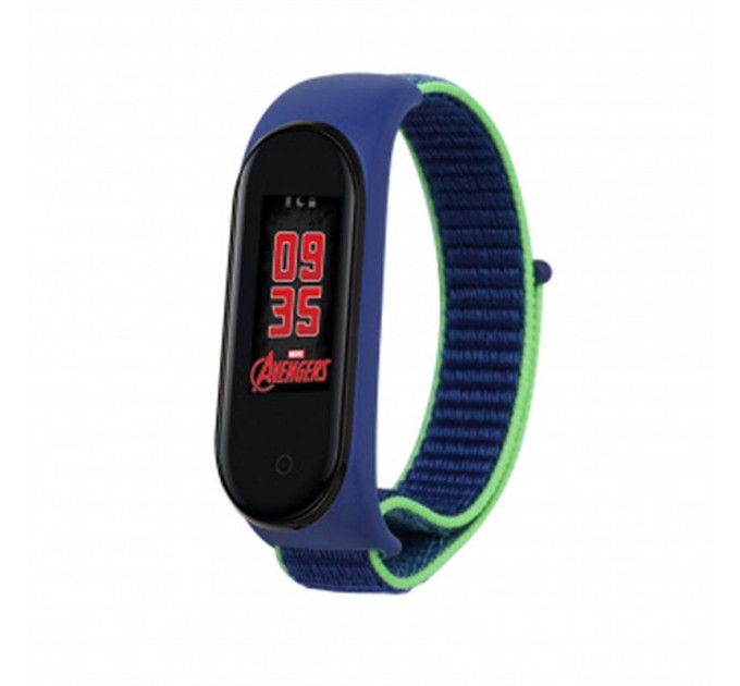 BeCover Ремінець BeCover Nylon Style для Xiaomi Mi Smart Band 5/Mi Smart Band 6 Blue/Green (705418)