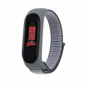 BeCover Ремінець BeCover Nylon Style для Xiaomi Mi Smart Band 5/Mi Smart Band 6 Gray/Black (705423)
