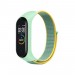 BeCover Ремінець BeCover Nylon Style для Xiaomi Mi Smart Band 7 Green-Yellow (707660)