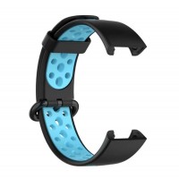 Ремінець BeCover Vents Style для Xiaomi Redmi Smart Band 2 Black-Blue (709421)