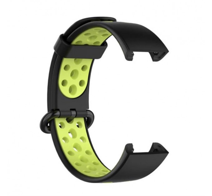 BeCover Ремінець BeCover Vents Style для Xiaomi Redmi Smart Band 2 Black-Green (709423)
