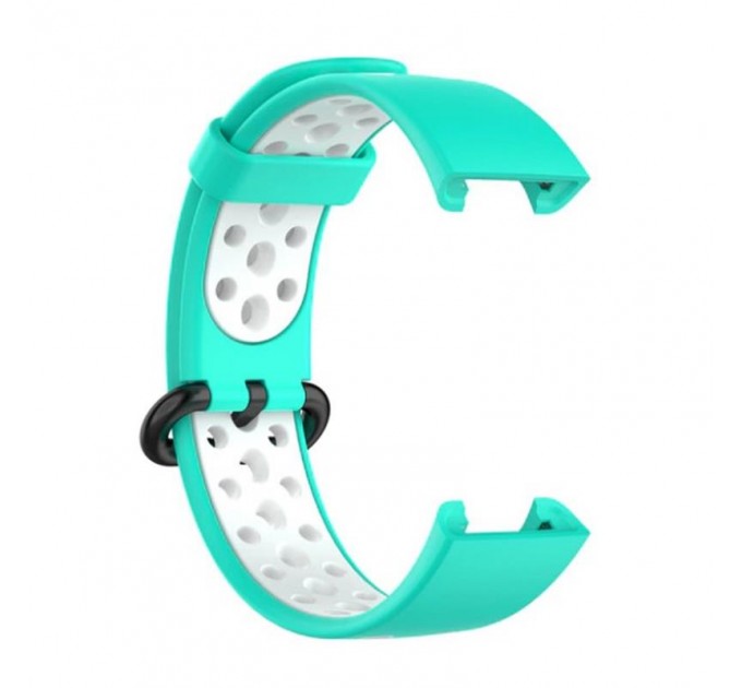 BeCover Ремінець BeCover Vents Style для Xiaomi Redmi Smart Band 2 Turquoise-White (709428)