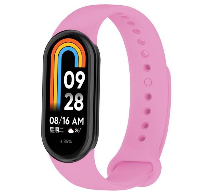 BeCover Силіконовий ремінець BeCover для Xiaomi Mi Smart Band 8 Hot Pink (709391)