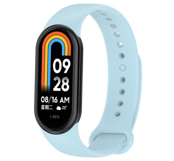 BeCover Силіконовий ремінець BeCover для Xiaomi Mi Smart Band 8 Light Blue (709400)