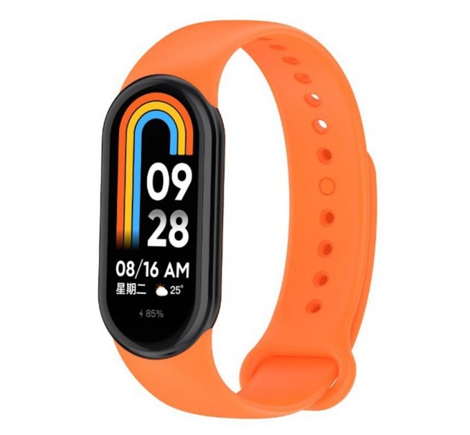 BeCover Силіконовий ремінець BeCover для Xiaomi Mi Smart Band 8 Orange (709407)