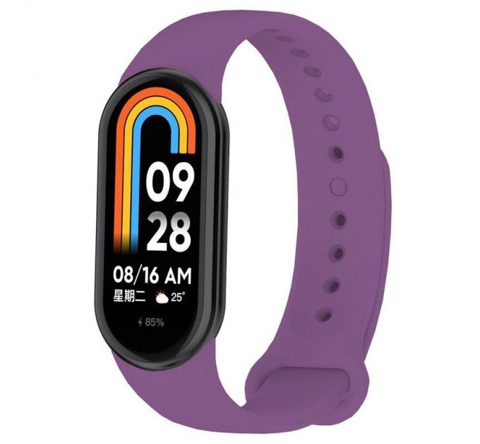 BeCover Силіконовий ремінець BeCover для Xiaomi Mi Smart Band 8 Purple (709394)