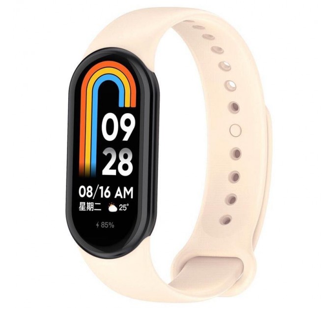 BeCover Силіконовий ремінець BeCover для Xiaomi Mi Smart Band 8 Rose Gold (709409)