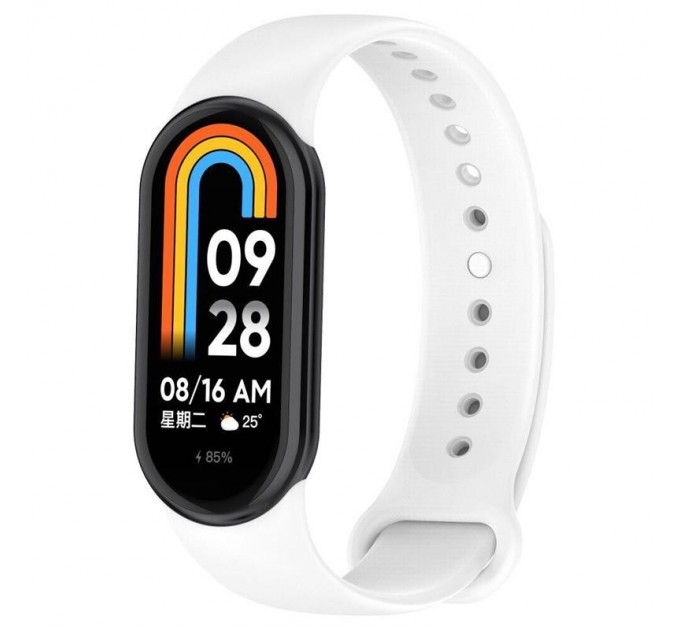 BeCover Силіконовий ремінець BeCover для Xiaomi Mi Smart Band 8 White (709398)
