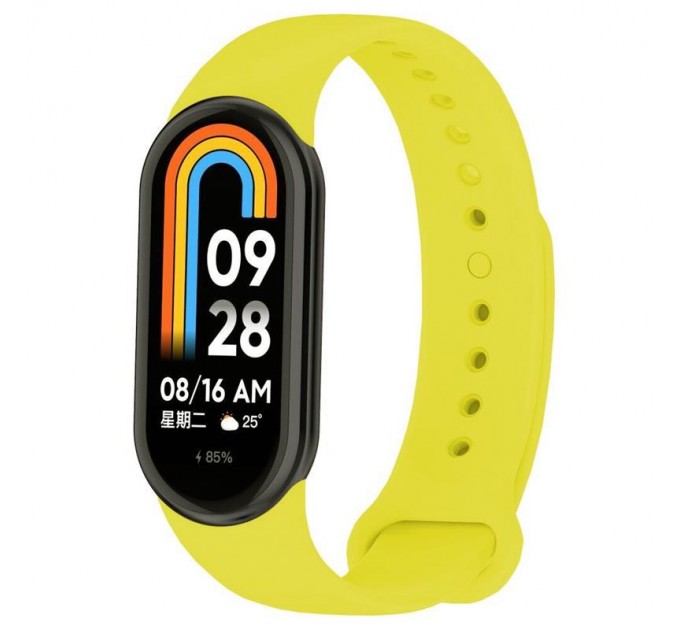 BeCover Силіконовий ремінець BeCover для Xiaomi Mi Smart Band 8 Yellow (709399)
