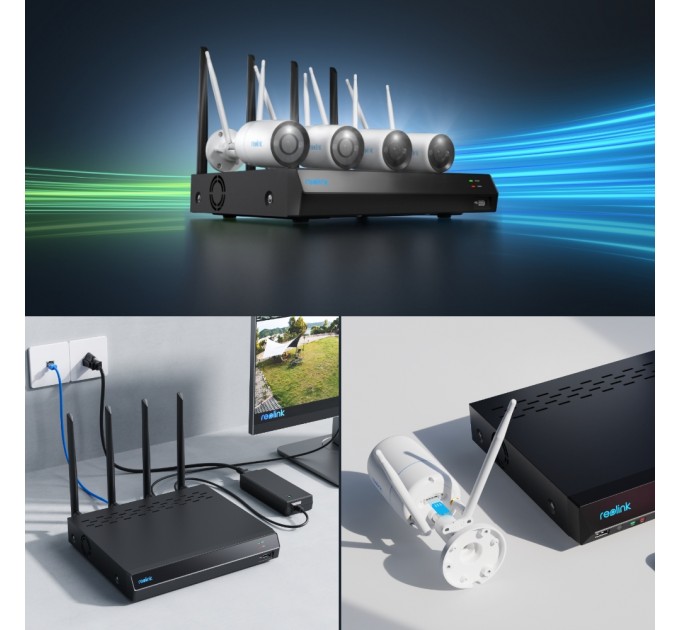 Reolink Комплект відеоспостереження Reolink NVS12-8MB4W