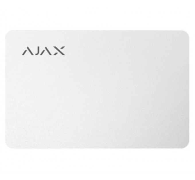 Безконтактна картка Ajax Pass white (10шт) (23500.89.WH)