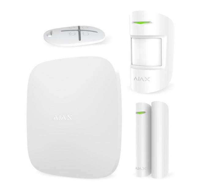 Ajax Комплект охоронної сигналізації Ajax StarterKit White (25464.56.WH1)