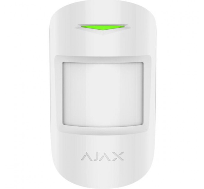 Ajax Датчик руху Ajax MotionProtect Plus White (8227.02.WH1/38198.02.WH1)