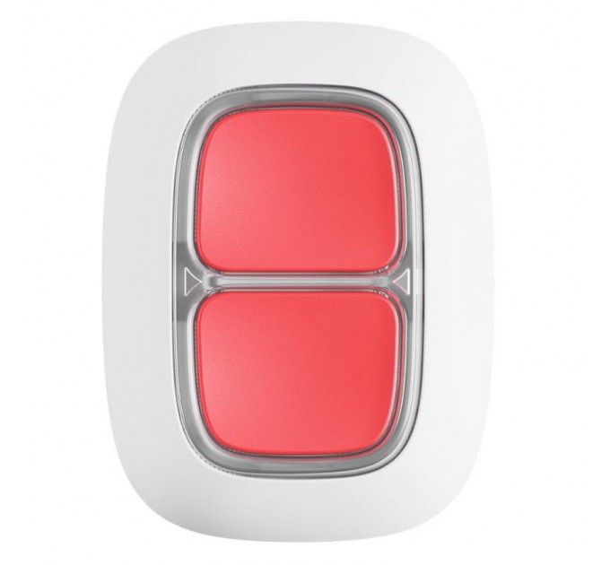Ajax Екстрена кнопка Ajax DoubleButton White 20850.79.WH1 (23003.79.WH1)