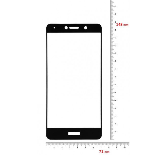 Захисне скло BeCover для Huawei Y7 Prime 2018 Black (702233)